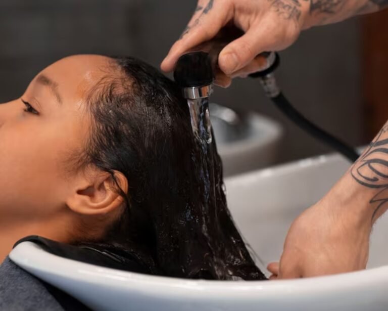 Rincez vos cheveux à la bonne température